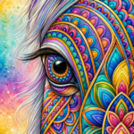 A. Wilder - horse eye colored